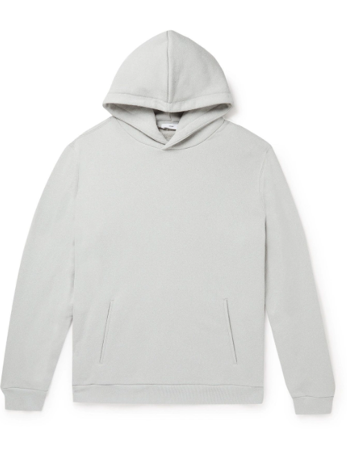 Silk-blend sweatshirt